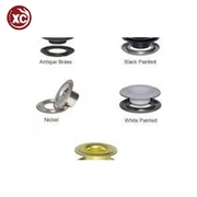 Ojales de latón para tela